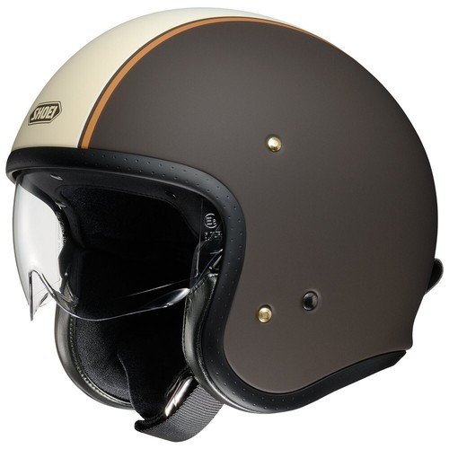 Shoei J O CARBURETTOR TC-10 Open Face Motorcycle Jet Helmet Size L Japan New - Picture 2 of 16