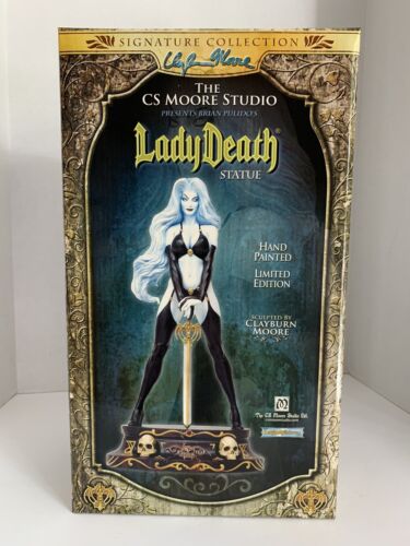 Lady Death Statue CS Moore Studio Brian Pulido Sealed Limited No. 705 Of 1200 - Picture 1 of 12