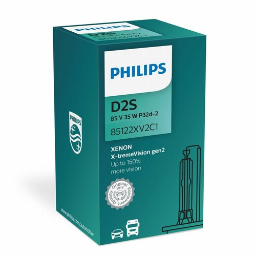 For Mercedes C-Class W203 Philips Xenon X-tremeVision gen2 Low Beam Bulbs - Picture 3 of 4