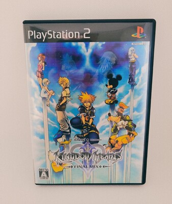 Lot 2 Kingdom Hearts Final Mix I & Final Mix + set PS2 From