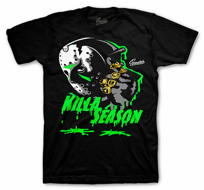 Shirt Match Jordan 6 Electric Green Shoes - Killa Season Tee | eBay