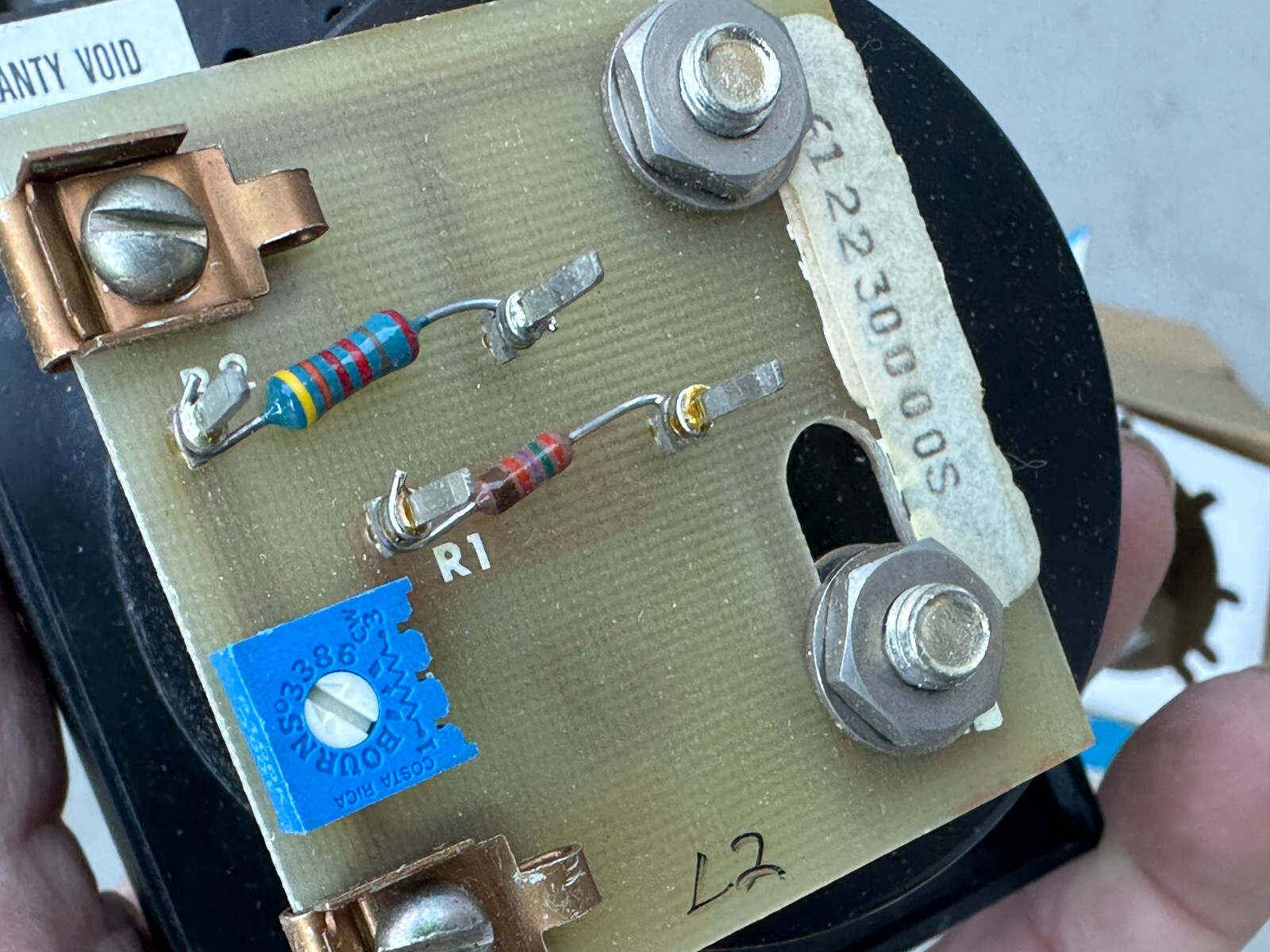 GE 50-251330MTMT1JAX RPM Panel Meter