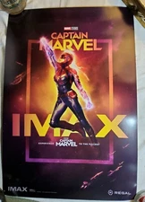 2019 MARVEL STUDIOS CAPTAIN MARVEL REGAL THEATERS EXCLUSIVE MOVIE POSTER IMAX W1