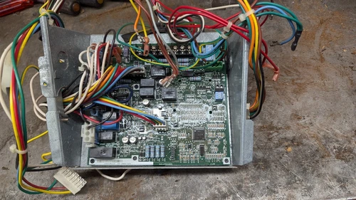 Carrier HK42FZ034 Furnace Control Board with wiring harness and transformer
