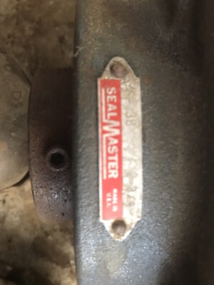 SEALMASTER SF-38 , NEW 4-BOLT FLANGE BEARING, BORE: 2-3/8