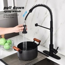 High arc 360 Degree Rotating Nozzle,with Pull Out Spraye Kitchen Faucet