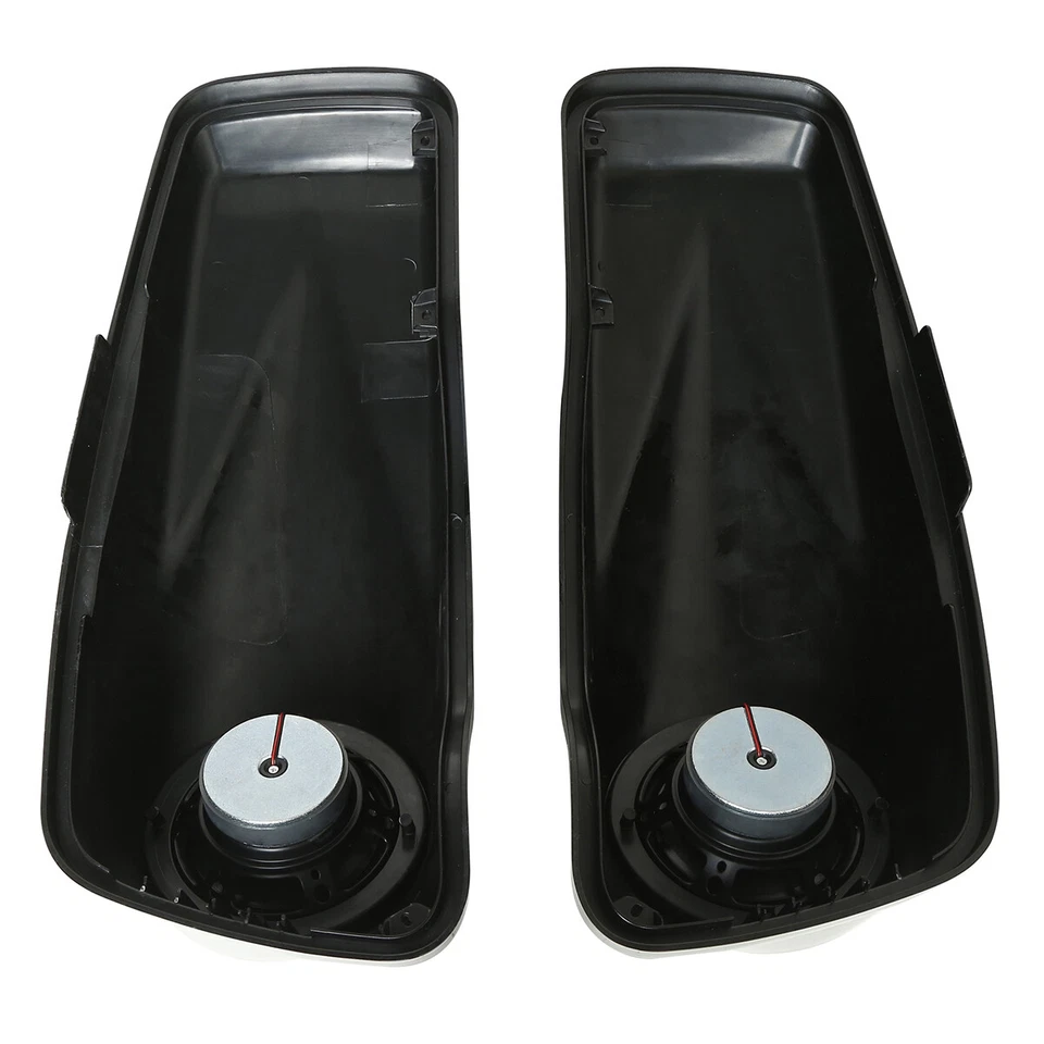 Tapas de alforja y altavoces de 6,5" aptos para Harley Touring Electra Street Glide 14-24 Foto 3 de 4