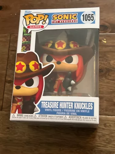 Funko POP! Games: Sonic the Hedgehog Treasure Hunter Knuckles #1055