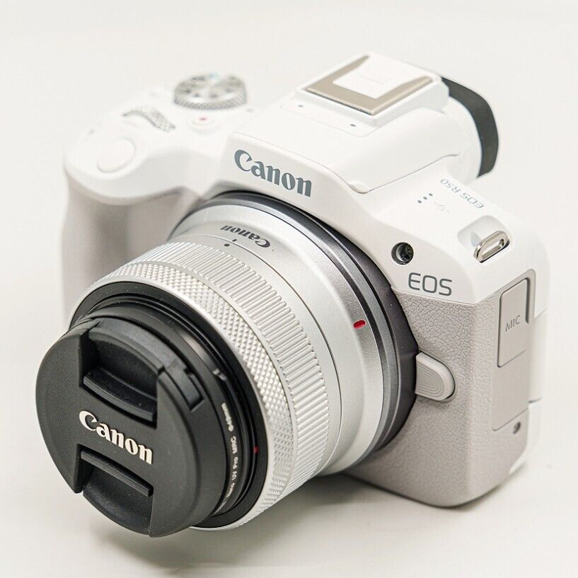 Canon EOS R50 Mirrorless Camera with RF-S18-45mm F4.5-6.3 IS Canon EOS R50 Mirrorless Camera with RF-S18-45mm F4.5-6.3 IS