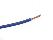 16 ga GAUGE GXL AUTOMOTIVE HIGH TEMP WIRE - 25 FT - BLUE