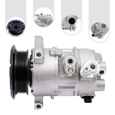 AC COMPRESSOR 2007-2008 JEEP COMPASS, PATRIOT, DODGE CALIBER 2.0L / 2.4L