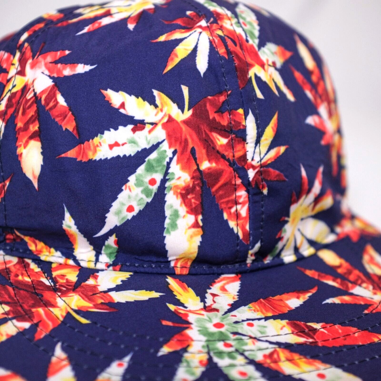 Multicolor Marijuana Weed Leaf Adjustable Nylon H… - image 2