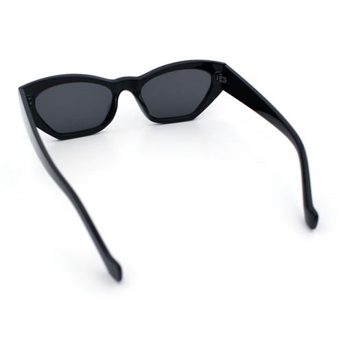 Womens Mod Thick Plastic Chunky Cat Eye Sunglasses - 第 26/69 張圖片