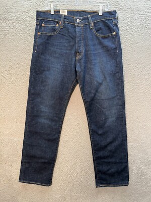Levis 501 Jeans Mens 34x32 Blue Denim '93 Original Stretch Button Fly Skater New