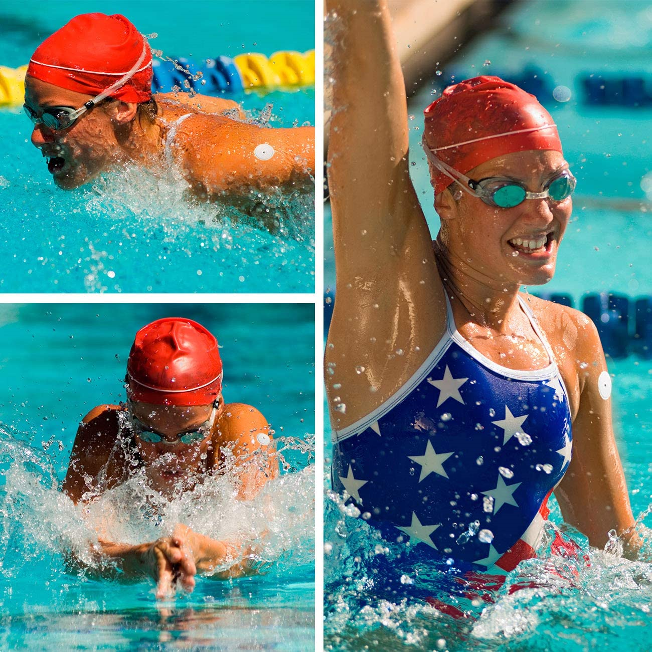 Sensor Covers Waterproof Freestyle Libre 2 Adhesive Patches Transparent Durable For Sale Online Ebay