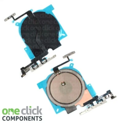 ONE CLICK COMPONENTS Für iPhone 12 Pro Max kabelloser Ladechip NFC Spule mit Lautstärke Flex Kabel