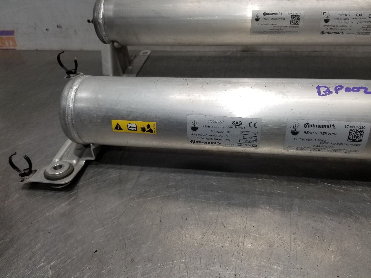 22 2022 MASERATI LEVANTE SUSPENSION PUMP RESERVOIR