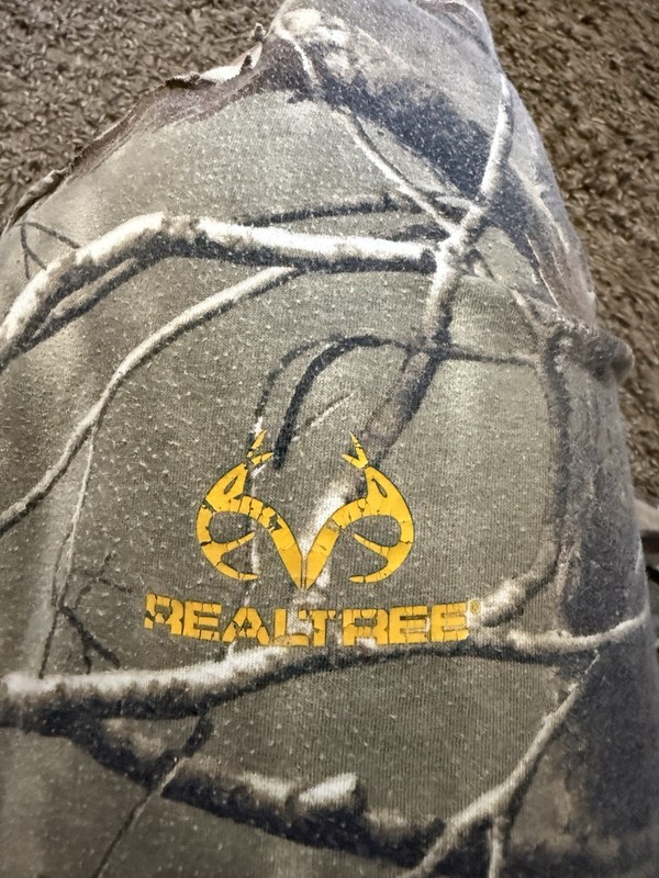 Realtree Camouflage Long Sleeve T-Shirt Brown Green Beige Hunting