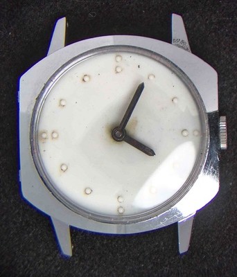 UdSSR Braille Herren Handaufzug Vintage Uhr -- Ersatzteile/Reparaturen
