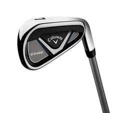 LEFT HANDED CALLAWAY 2024 EDGE 9 IRON STEEL R...