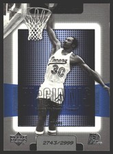 George McGinnis #65 2003-04 Upper Deck Finite Indiana Pacers SN/2999