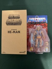 Super 7 Ultimate He-Man Masters of the Universe MOTU Filmation 2.0 Read D.