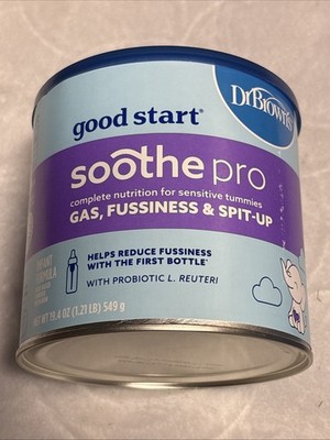 Dr. Browns Good Start Soothe Pro Baby Formula Powder 19.4 oz Can Exp. 7/2026