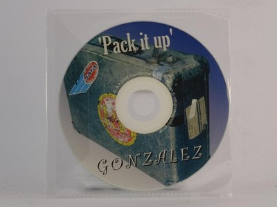 GONZALEZ PACK IT UP (E67) 1 Track Promo CD Single including Plastic Sleeve THUND