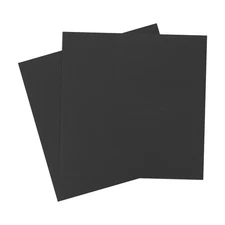 Foam Sheets Crafts 10x10 Inch 7mm EVA Craft Foam Paper Sheets, Black, 2 Sheets