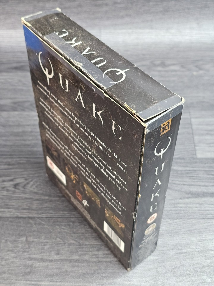 Quake 1 Big Box PC CD-ROM Game / id Software Retro Vintage FPS Windows ...
