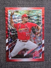 2021 Topps Update Series Rookie Card RC US51 Roel Ramirez Orange Foilboard /299. rookie card picture