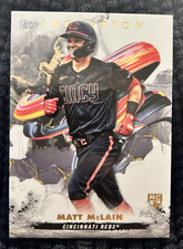 Topps 2023 Inception Matt McLain Cincinnati Reds Rookie Card #116. rookie card picture