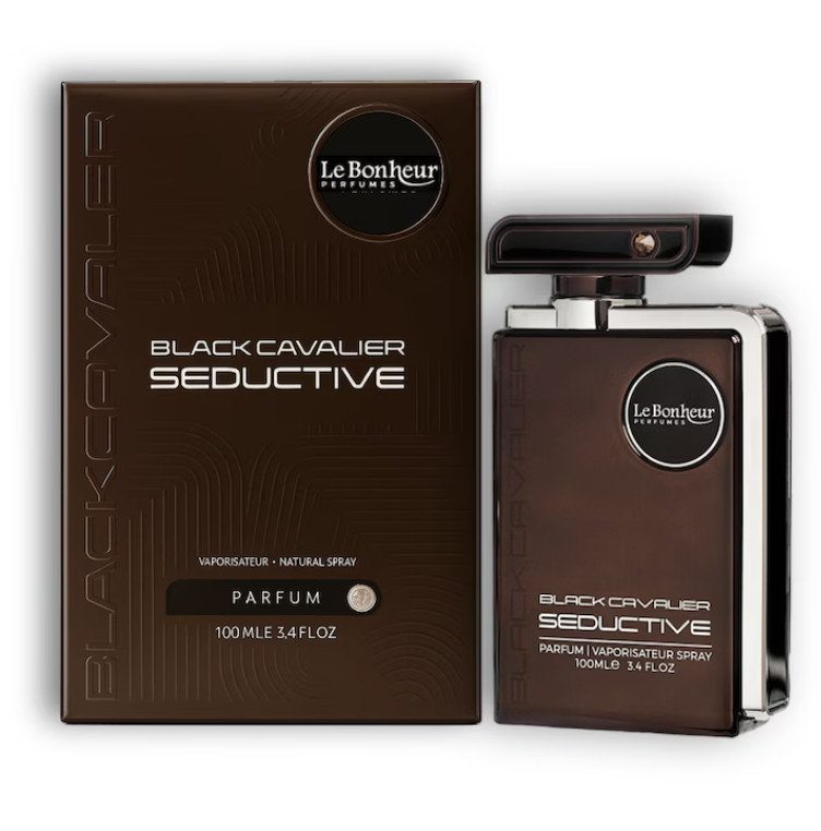 Le Bonheur Black Cavalier Seductive Eau De Parfum 100ml Unisex