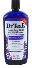 Dr Teals Foaming Bath Soothe  Sleep with Lavander 34oz