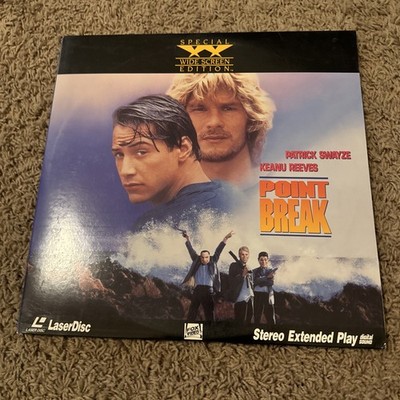 Point Break (1991) 1992 US WS CLV LD EX Keanu Reeves, Kathryn Bigelow Free Ship