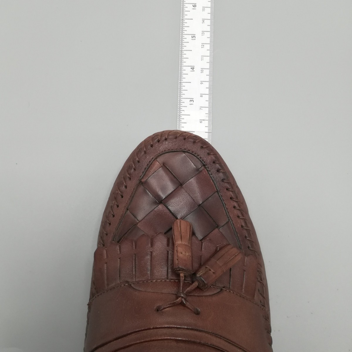 Hunter\'s Bay Leather Collection Tassel Loafer Brown Preppy Shoes‎ Men\'s Size 8 Hunters Bay Collection Brown Leather Tassel | Mercari main image 4