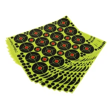 160pcs Shooting Targets 2'' Reactive Splatter Glow Florescent Paper Target