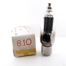 1 X 810 TAYLOR TUBE. 1950s PRODUCTION. BLACK PLATES. NOS/NIB. CM ENA