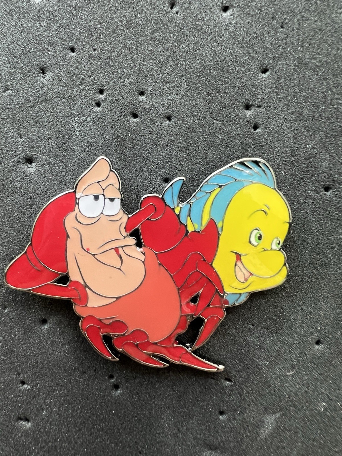READ Neon Tuesday Disney Princess Bestie Duo Mystery Box Pin Sebastian Flounder