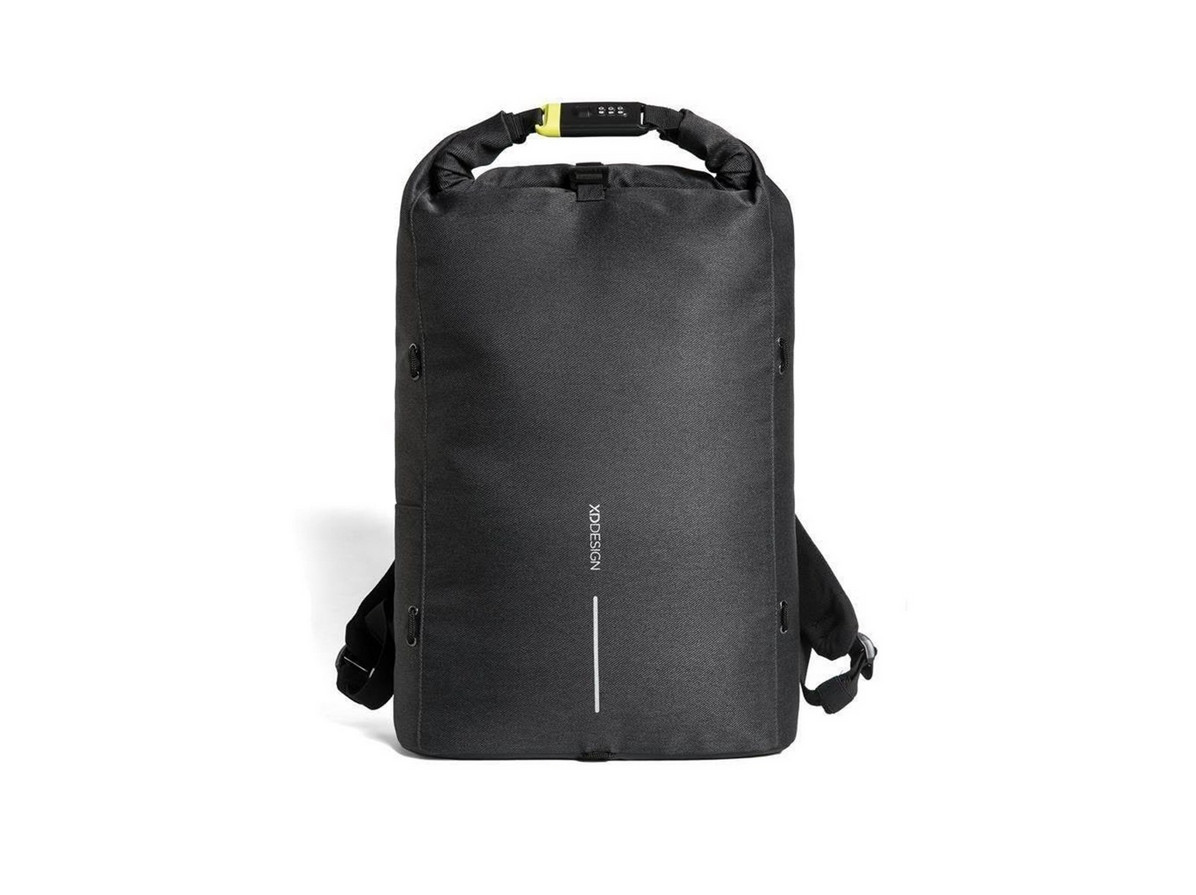 Saalfrank Xd Design Schwarz Anti-Diebstahl-Rucksack Bobby Urban Lite, - Bild 2