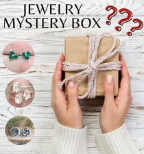 1 lb Jewelry Lot - Reseller Mystery Box of Wearable Costume Name Brand Jewelry
