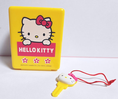 Hello Kitty Mini Hülle mit Schlüssel 2001' SANRIO Japan Sammlerstück Kawaii...