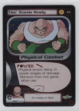 2001 Score Dragon Ball Z CCG - Trunks Saga Foil Tien Stands Ready P5