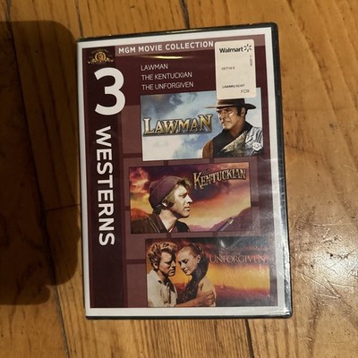 Lawman/The Kentuckian/Unforgiven (DVD, 2010, 2-Disc Set)