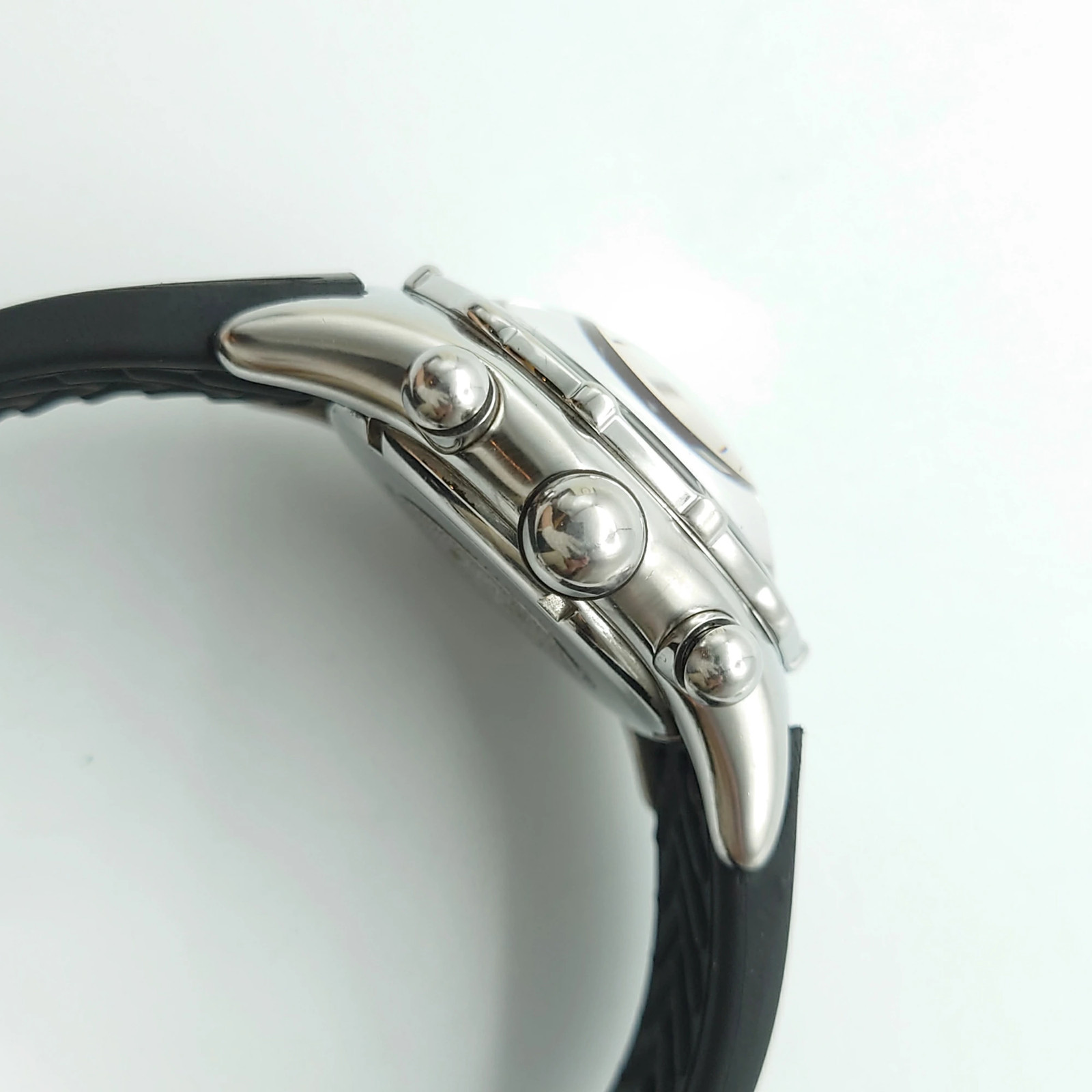 CORUM Bubble Chronograph Watch Automatic Black Si… - image 6