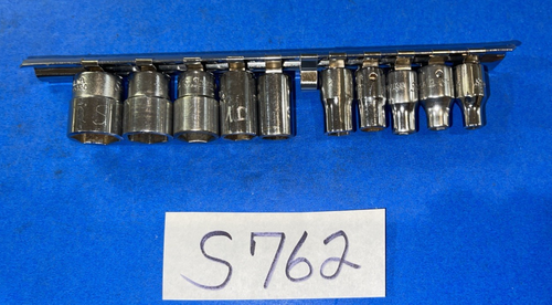 SNAP-ON TOOLS 10 PIECE 1/4 DRIVE SAE. SHORT SOCKET SET 6 POINT - Picture 11 of 14