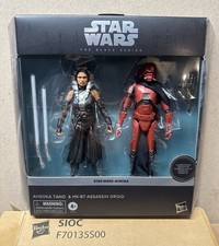 Star Wars The Black Series 6  Ahsoka Tano & Hk-87 Assassin Droid 2 Pack Sealed..