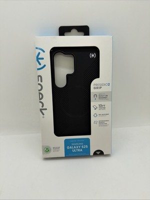 Speck Presidio2 Grip Case Galaxy S25 Ultra Black MagSafe