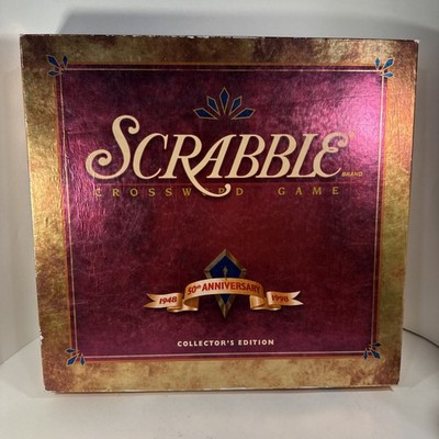 Milton Bradley Scrabble Crossword Board Game