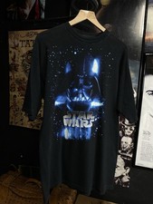 Vintage 90  s Darth Vader T-Shirt Vtg Star Ware Movie Tee XLarge